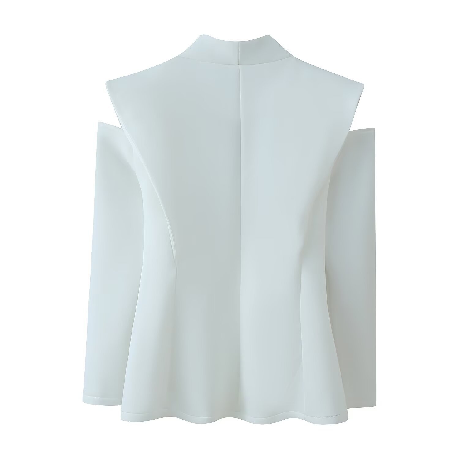 Blazer da donna a maniche lunghe stile designer elegante_voghion.com