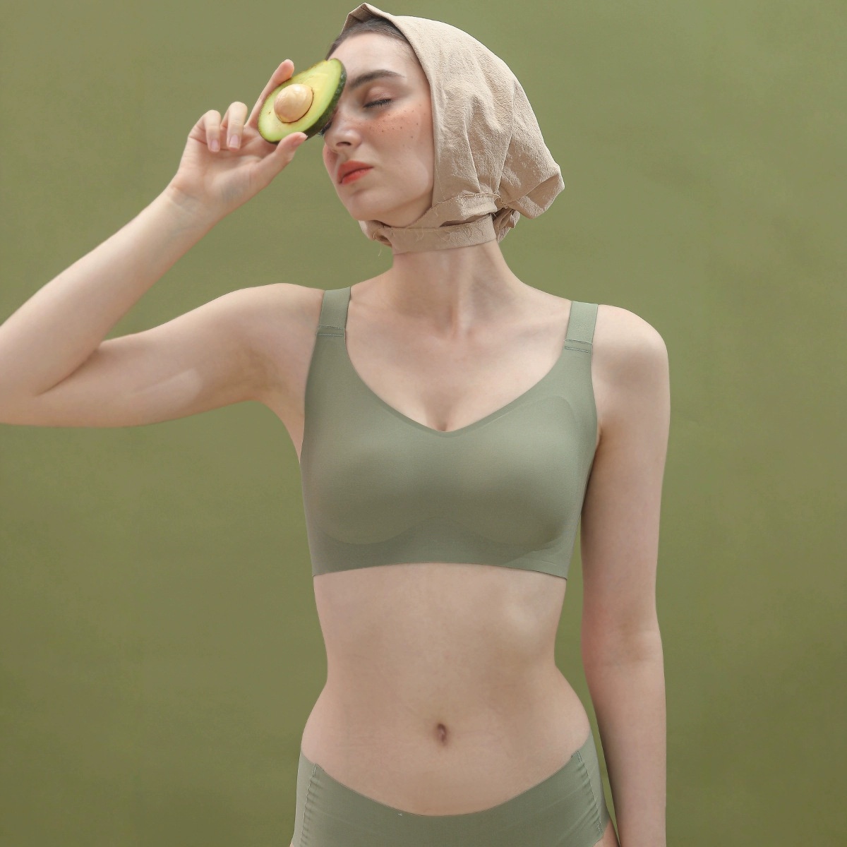 High Quality Jelly Bra For Women, Thin Style, Large Bust Minimizer, Anti-Sagging, Side Breast Collection, Chest Reduction, Seamless,_voghion.com