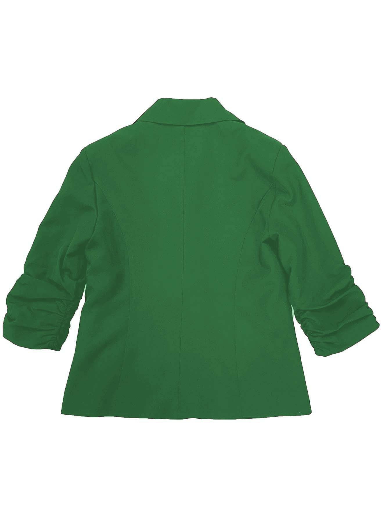 Giacca blazer donna con maniche a tre quarti per lavoro casual_voghion.com