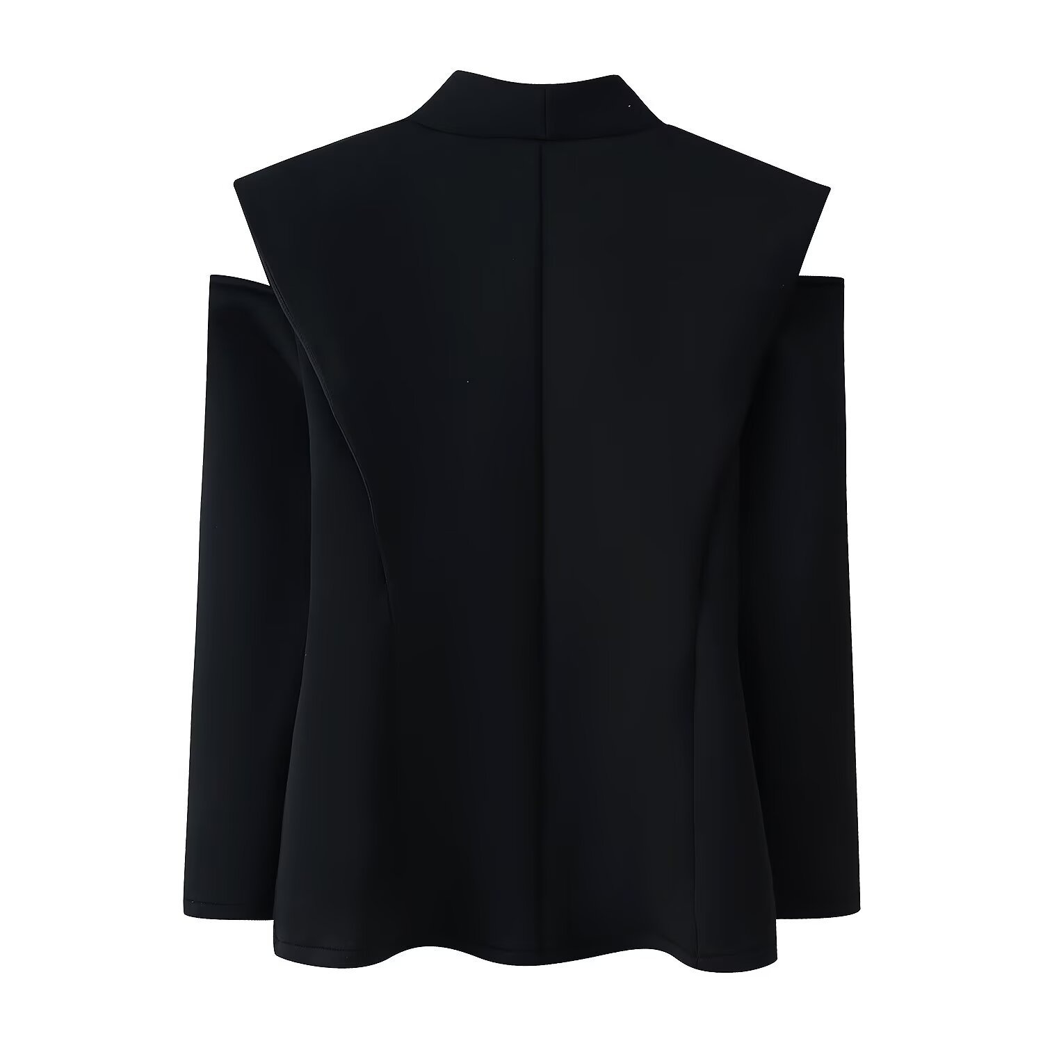 Blazer da donna a maniche lunghe stile designer elegante_voghion.com