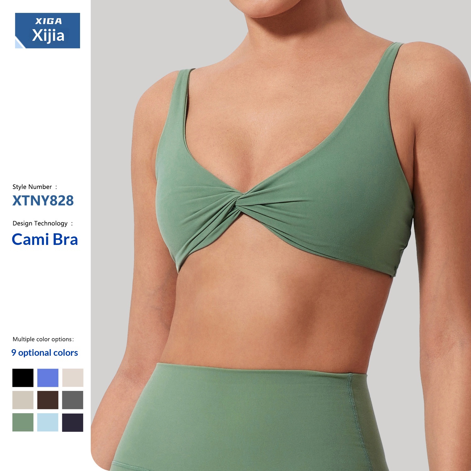 High Quality Cross-border Seamless Yoga Bra With Beautiful Back Design, Twist Fitness Top, Quick-dry Tight-fitting Underwear For_voghion.com
