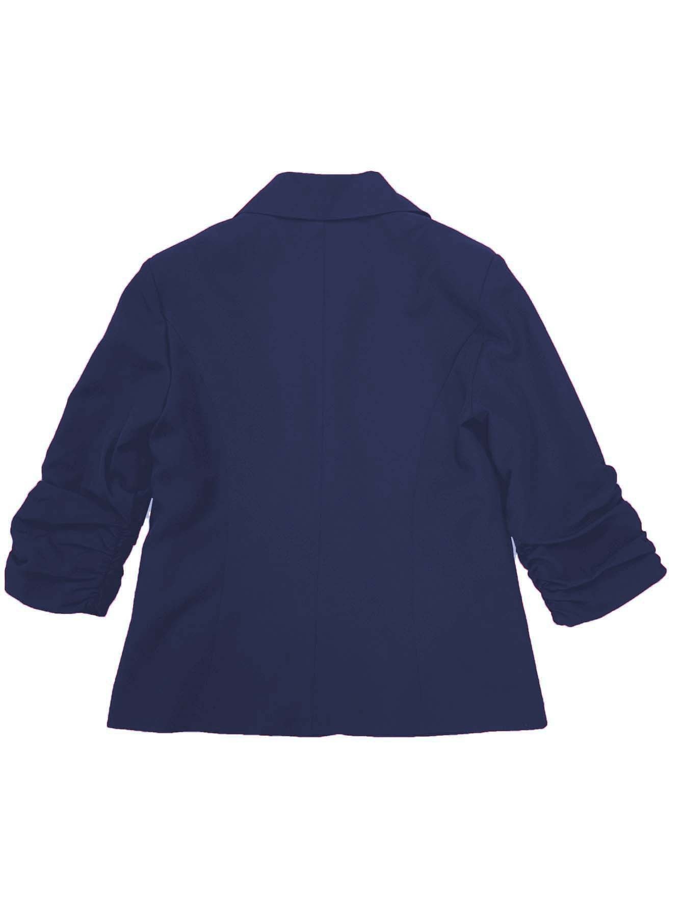 Giacca blazer donna con maniche a tre quarti per lavoro casual_voghion.com