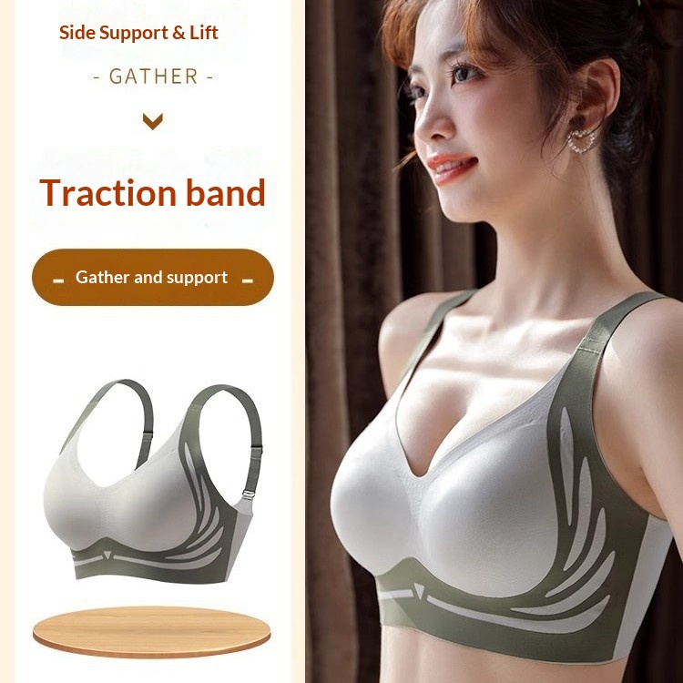 High Quality Anti-Gravity Lift Queen For Side Breast Collection, Anti-Sagging, Spring Summer Beauty Back, Sports Fixed No Cup_voghion.com