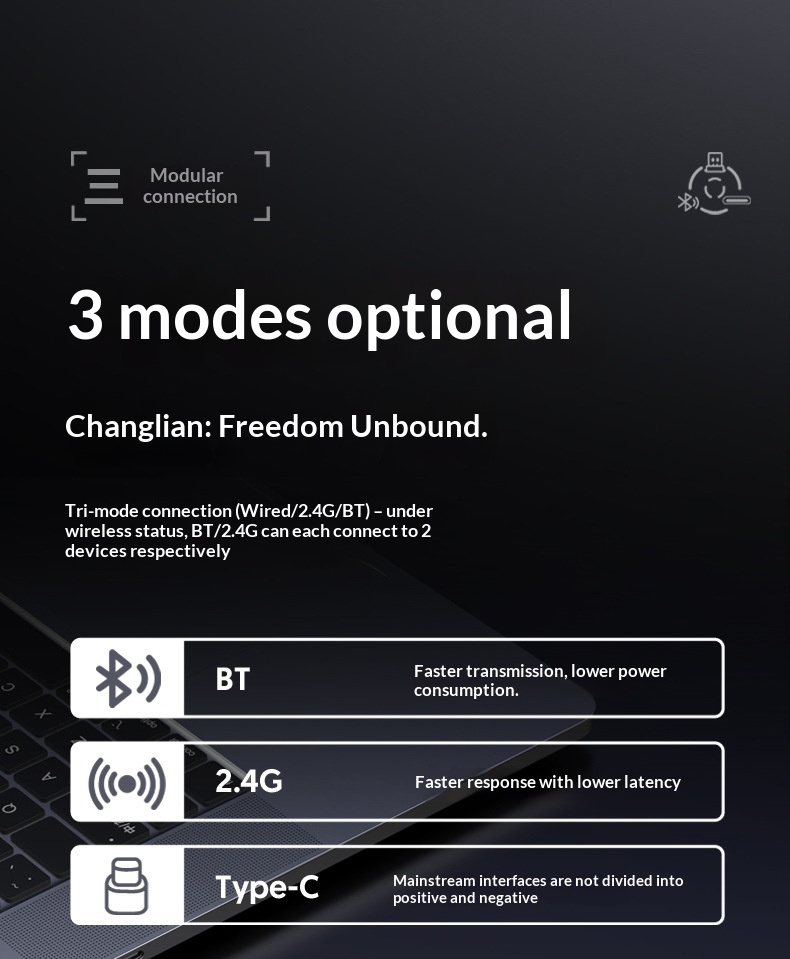 Attack Shark X3 Leichte PAW3395 Gaming-Drei-Modus-Funkmaus_voghion.com