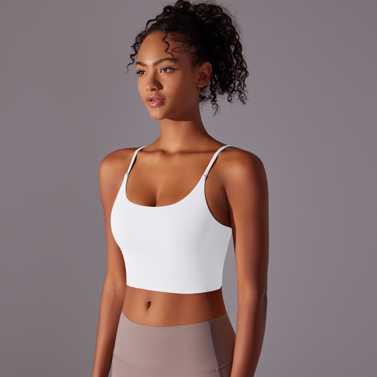 Sport-bh Für Fitness Training Mit Festen Cups Und Nylon_voghion.com