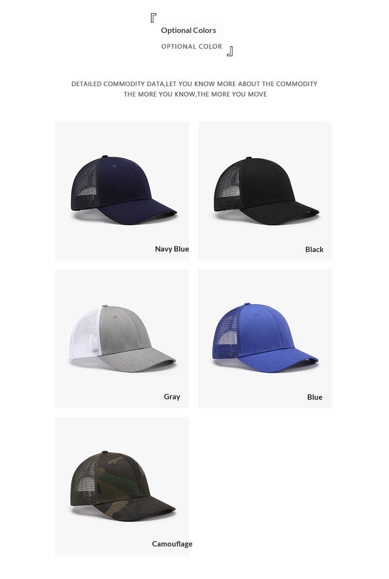 Tor Zur Wildnis Summer Hard Top Camouflage Mesh Hat Men's Outdoor Sun Protection Baseball Fashionable Breathable Versatile Duckbill Cap_voghion.com