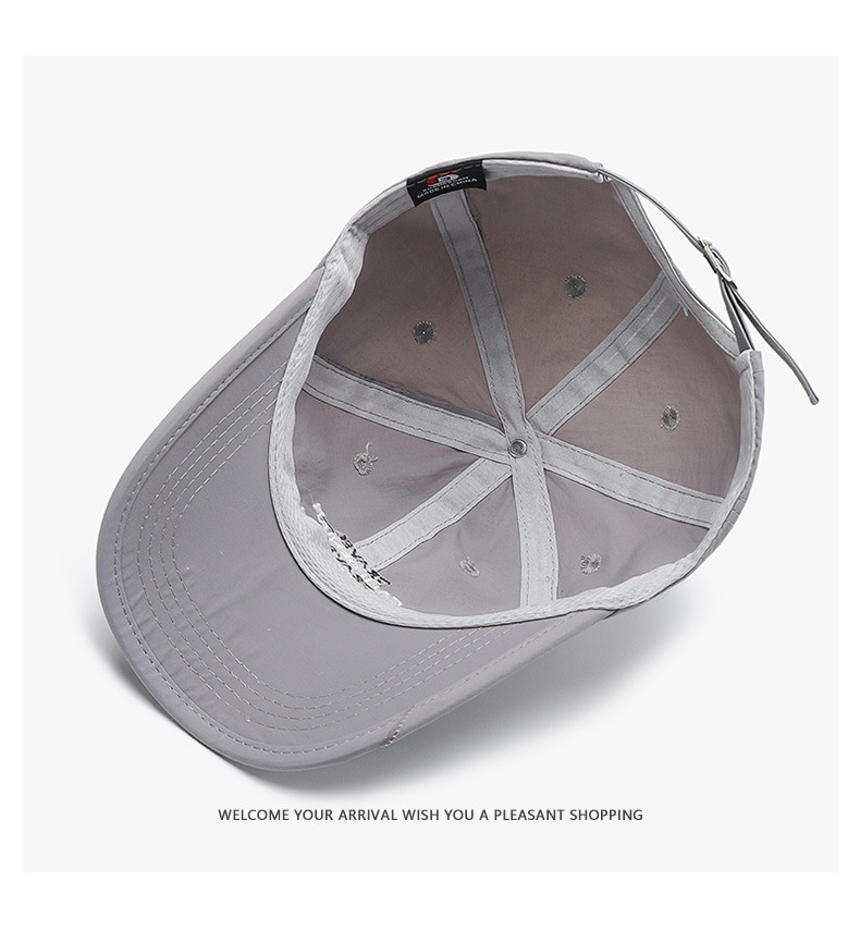 Tor Zur Wildnis Quick-Dry New Letter Embroidery Baseball Women, Spring And Summer Thin Outdoor Running Sunshade Versatile Duckbill Cap_voghion.com