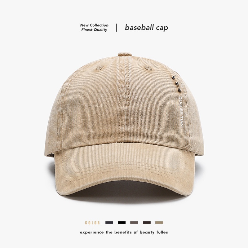 Tor Zur Wildnis Herren Frühling Sommer Outdoor-Sport Baseball Lässige vielseitige Entenschnabelkappe aus gewaschenem Stoff Einfacher Sonnenschutz Sonnenschutz_voghion.com