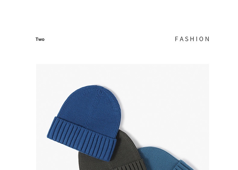 Knitted Beanie Hat For Men Warm Winter Wool Ear Protection Cap_voghion.com