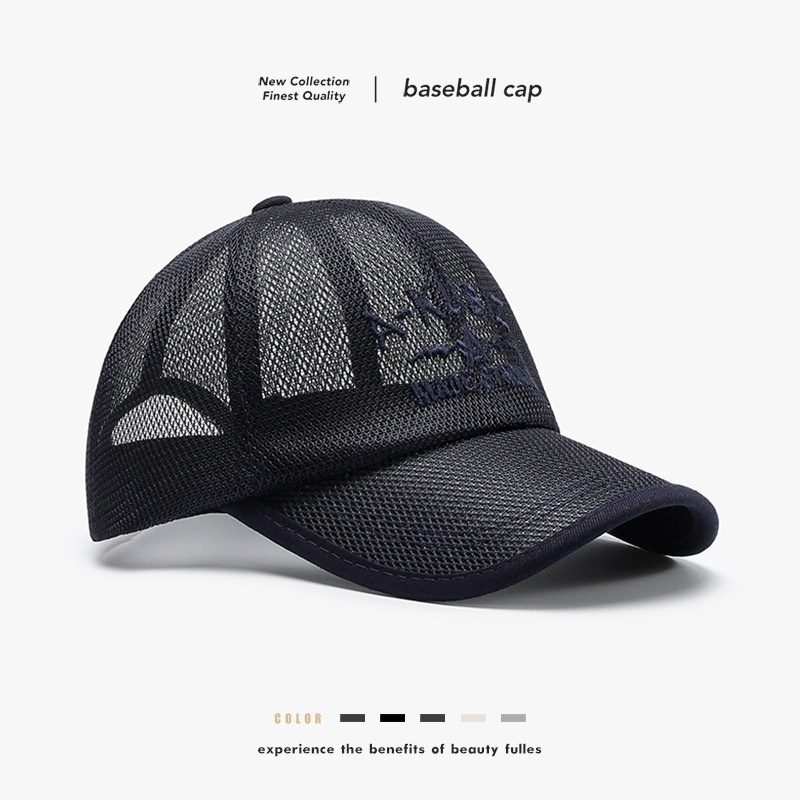 Casquette de baseball en filet pour le sport et la pêche_voghion.com