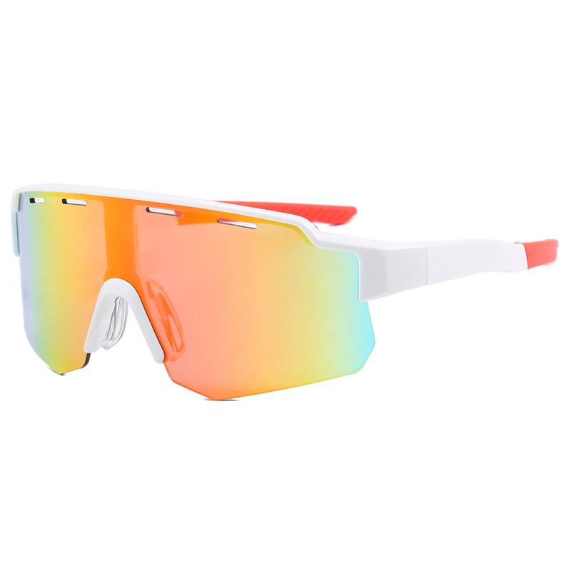 Lunettes de soleil Tor Zur Wildnis New Cross-Border Outdoor Sports Climbing Glasses pour hommes, coupe-vent, grande monture, monobloc, anti-UV, pour femmes_voghion.com