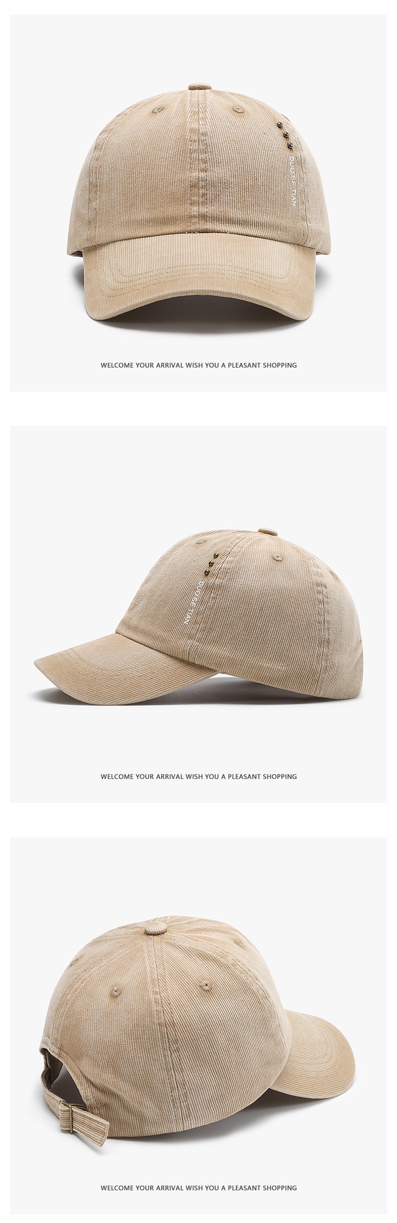 Tor Zur Wildnis Herren Frühling Sommer Outdoor-Sport Baseball Lässige vielseitige Entenschnabelkappe aus gewaschenem Stoff Einfacher Sonnenschutz Sonnenschutz_voghion.com