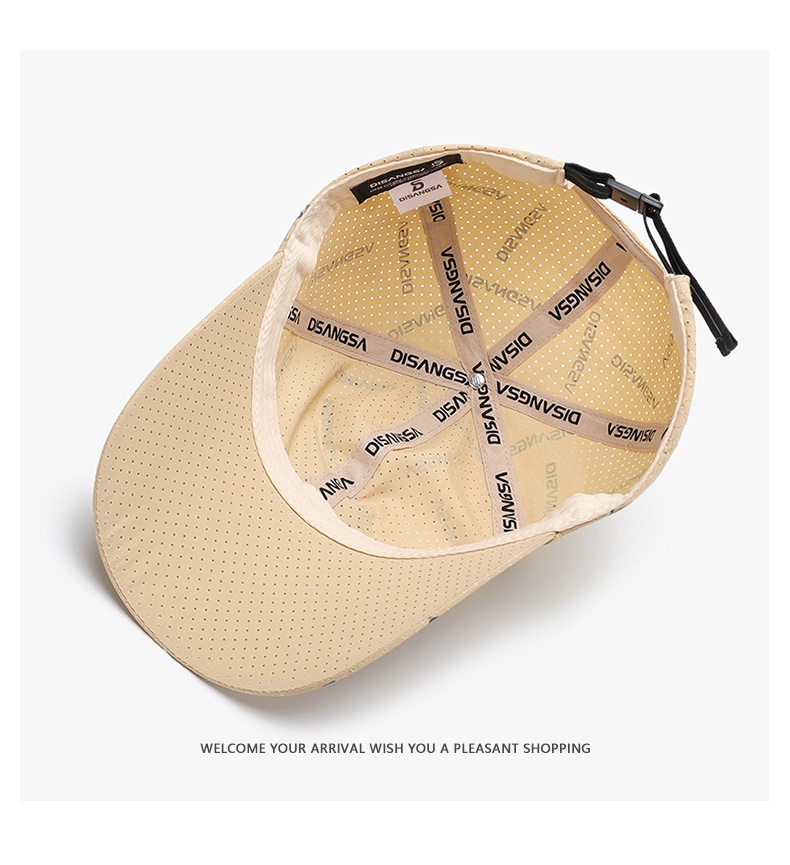 Breathable Baseball Cap For Men Quick-dry Outdoor Sun Protection_voghion.com
