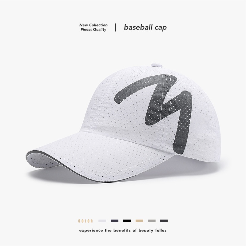 Tor Zur Wildnis Summer Outdoor Sandwich Reflective Personality Quick-Dry Baseball Men's Cross-Border Sunshade Sun Protection Versatile_voghion.com