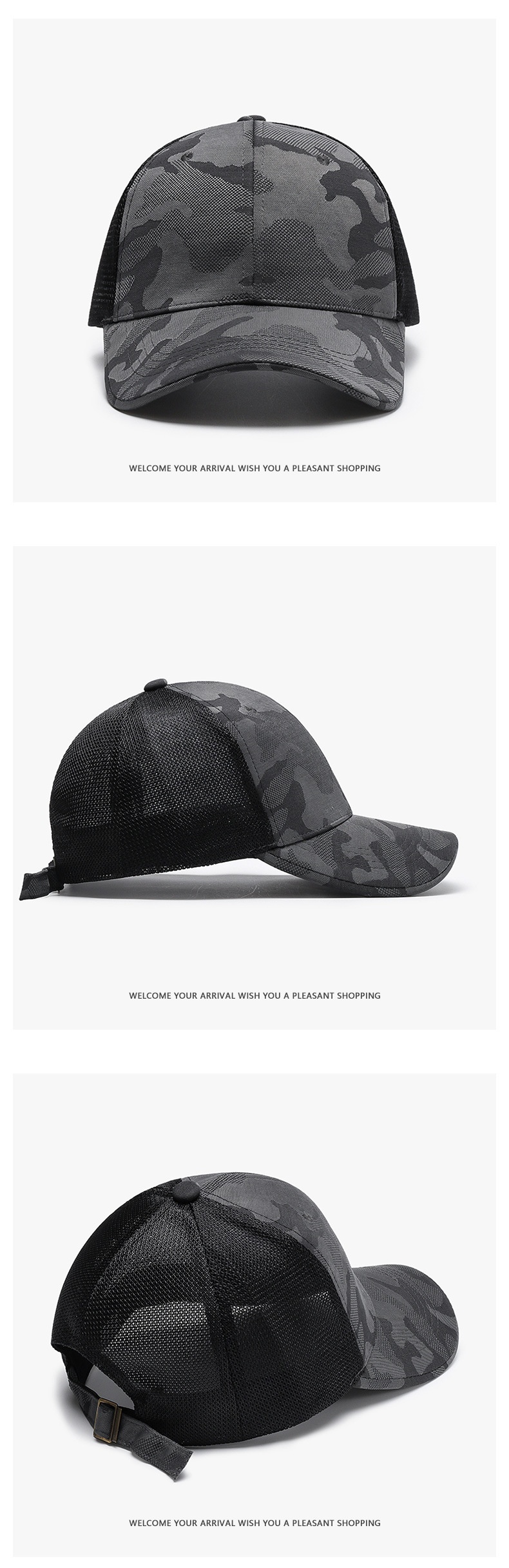 Outdoor baseballkeps ventilerande mesh solhatt för dam och herr_voghion.com