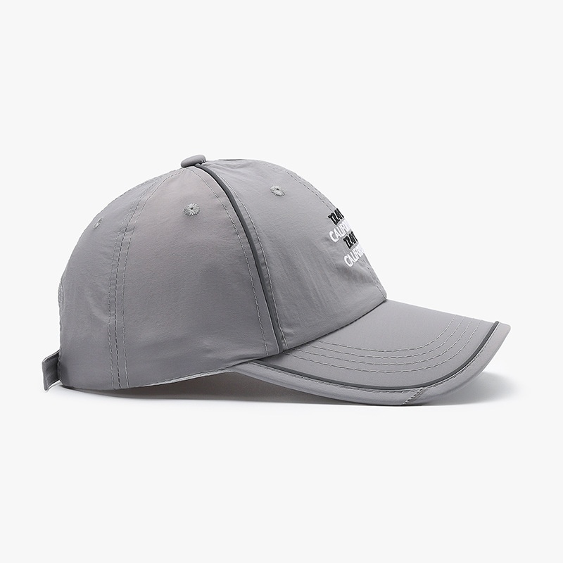 Tor Zur Wildnis Quick-Dry New Letter Embroidery Baseball Women, Spring And Summer Thin Outdoor Running Sunshade Versatile Duckbill Cap_voghion.com
