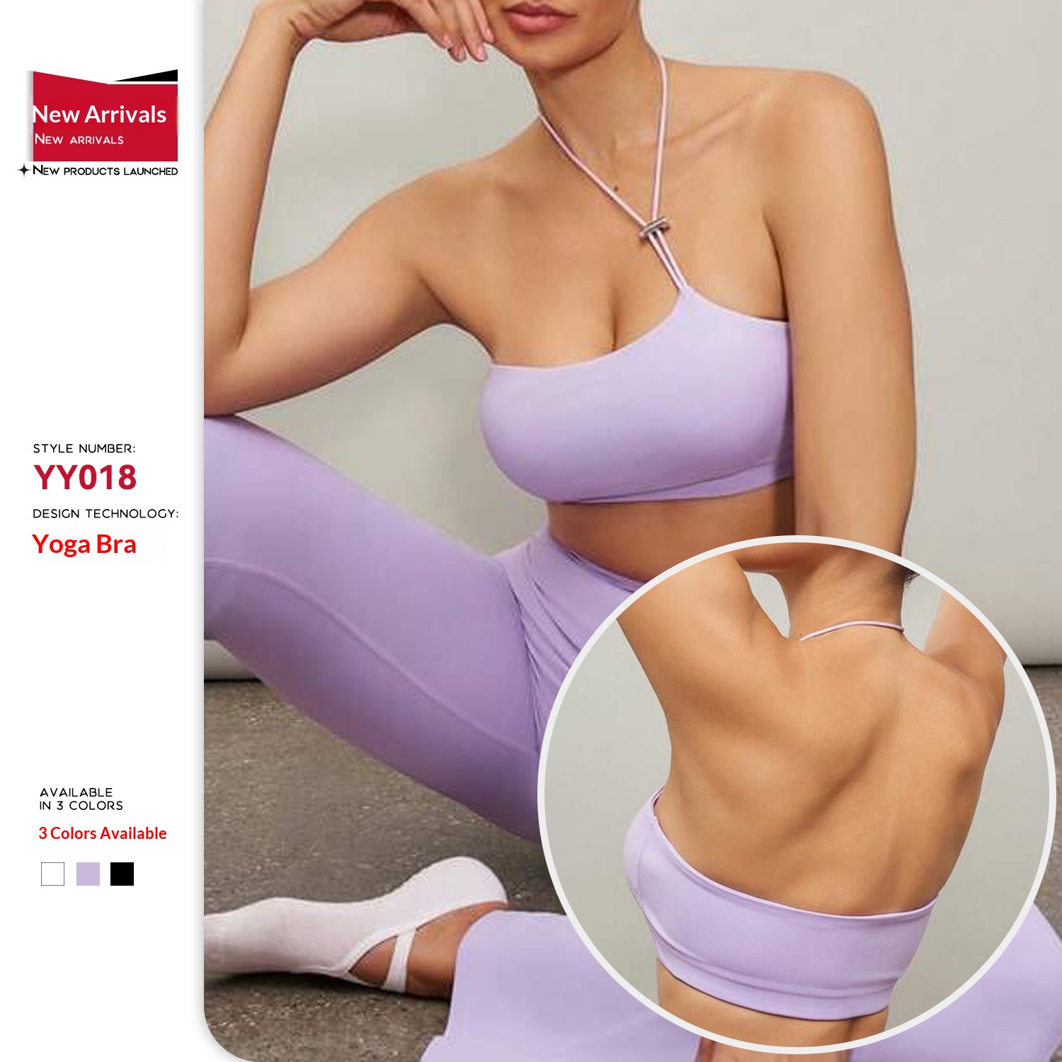 Tor Zur Wildnis Cross-Border Halter Neck Yoga Pilates For Women, Beautiful Back Summer Thin Strap Asymmetrical Shoulder Large Backless_voghion.com