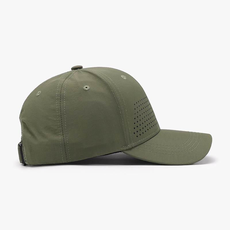 Tor zur Wildnis Sommer Hardtop Outdoor Herren Großer Kopfumfang Atmungsaktiv Belüftet Baseball Cross-Border Vielseitig Einfarbig_voghion.com