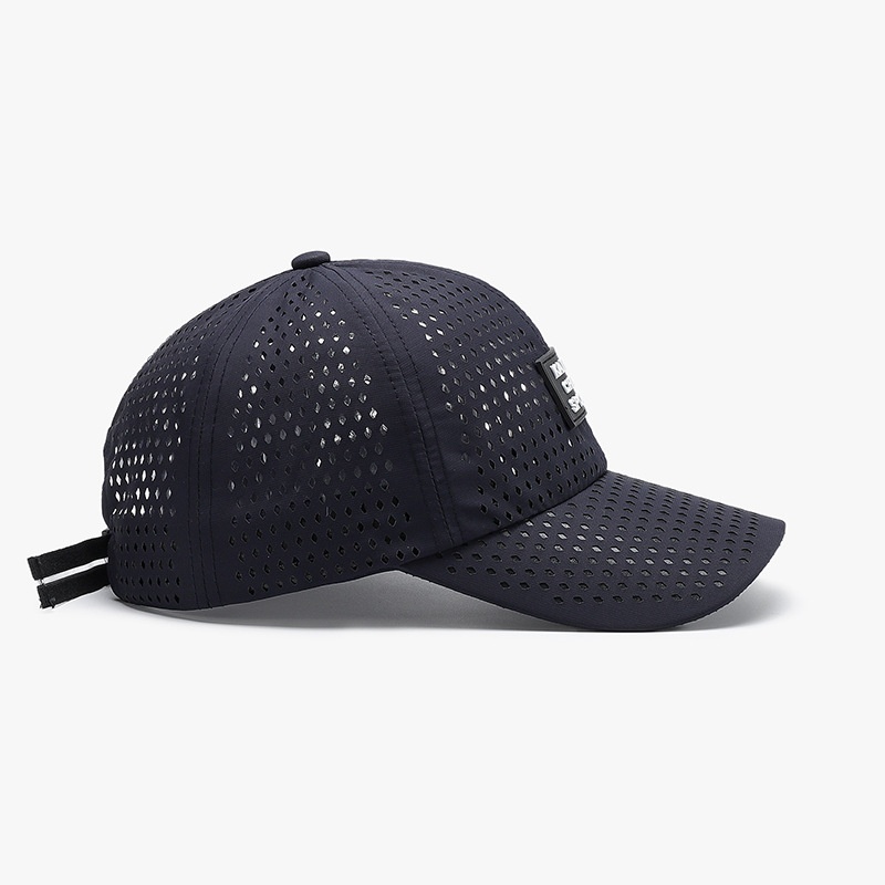 Tor Zur Wildnis Spring Summer Mesh Hat Diamond-shaped Perforated Quick-drying European American Cross-border Letter Baseball Outdoor_voghion.com