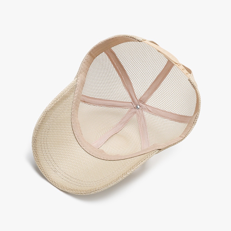 Boné Tor Zur Wildnis Summer Masculino em Malha para Atividades ao Ar Livre, Estilo Baseball, com Letras, Ideal para Pesca Transfronteiriça, Esportes e Viagens, Proteção Solar e Design de Aba de Pato (Atacado)_voghion.com