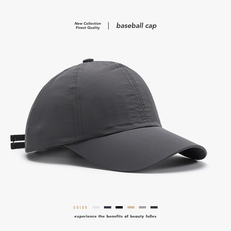 Quick Dry Sunshade Baseball Cap Breathable Summer Outdoor Hat_voghion.com