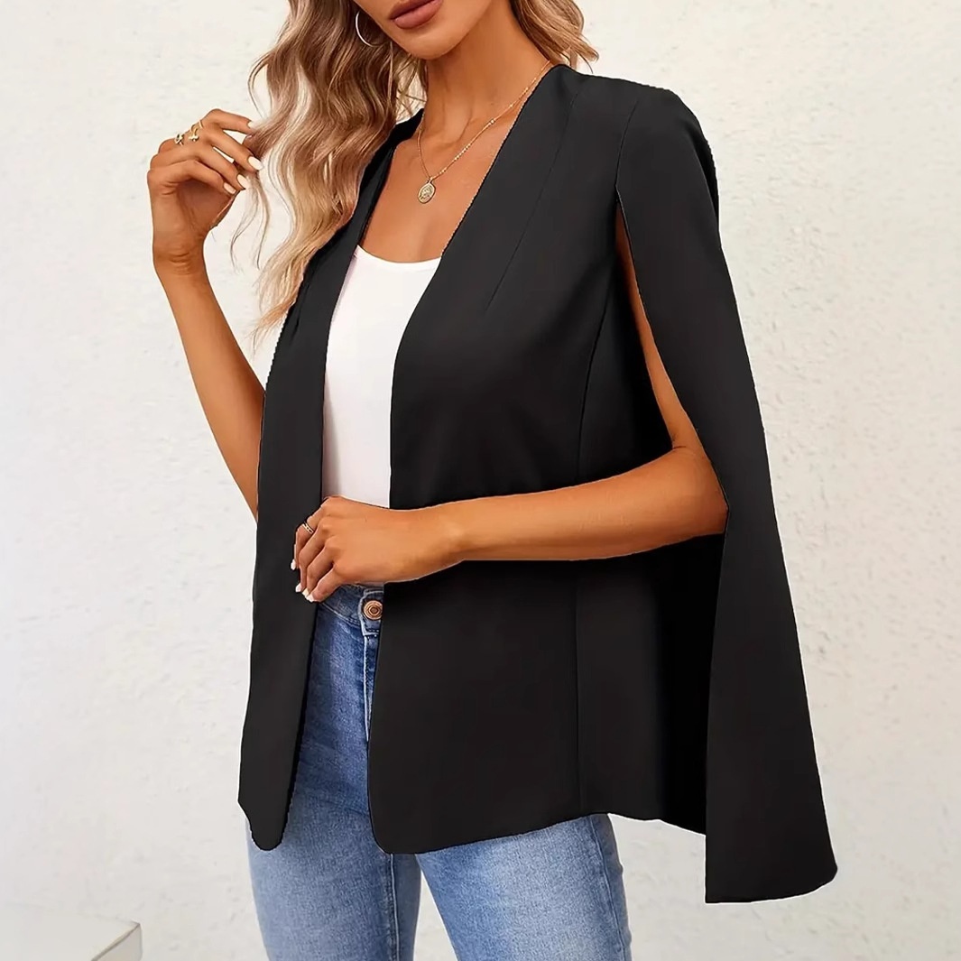 Sciarpe, giacche, mantelle, gilet e blazer alla moda europea-americana da donna del 2025, in diversi colori._voghion.com