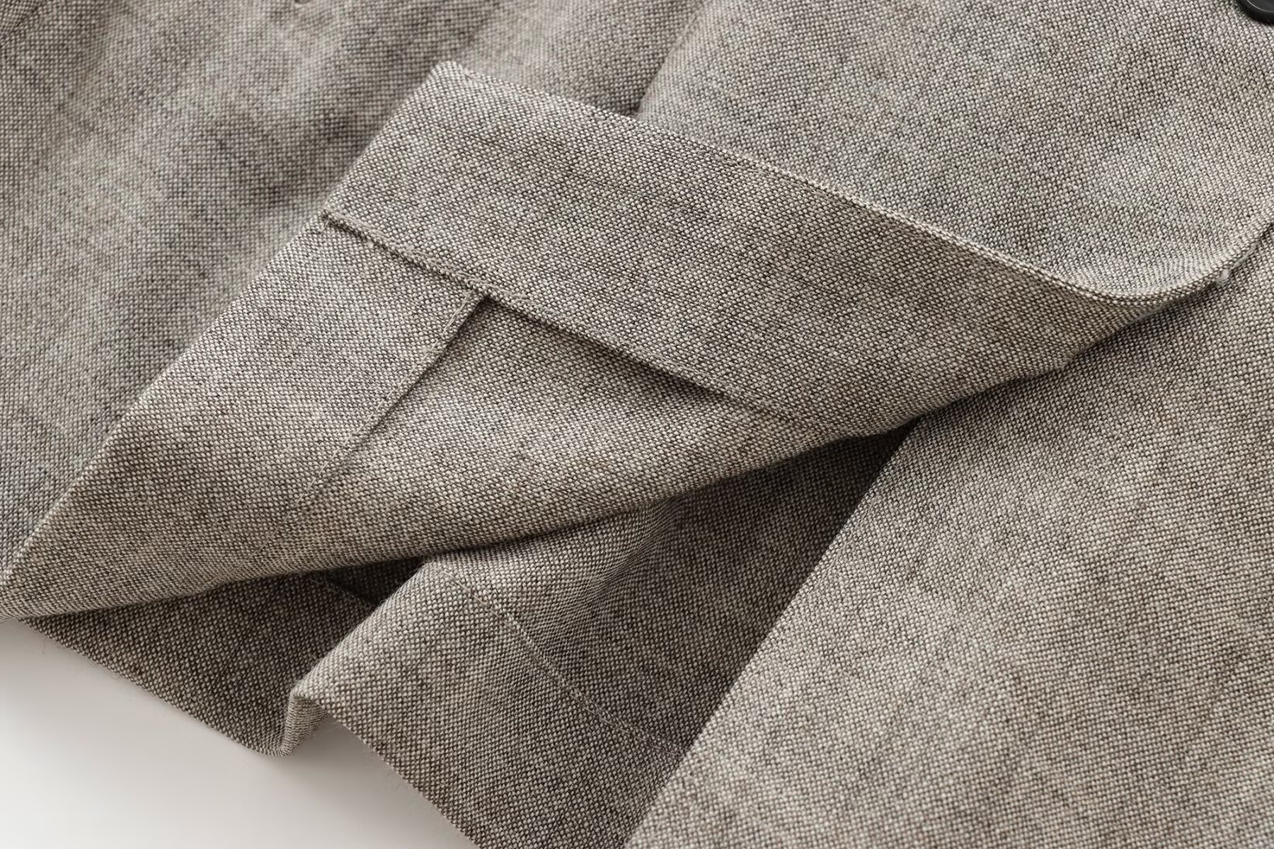 Women's Single-breasted Belted Blazer For Casual Commuting_voghion.com