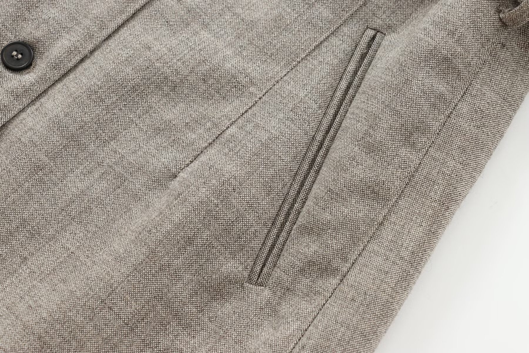 Women's Single-breasted Belted Blazer For Casual Commuting_voghion.com