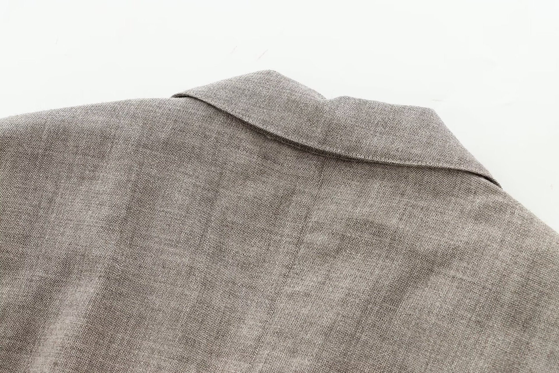 Women's Single-breasted Belted Blazer For Casual Commuting_voghion.com