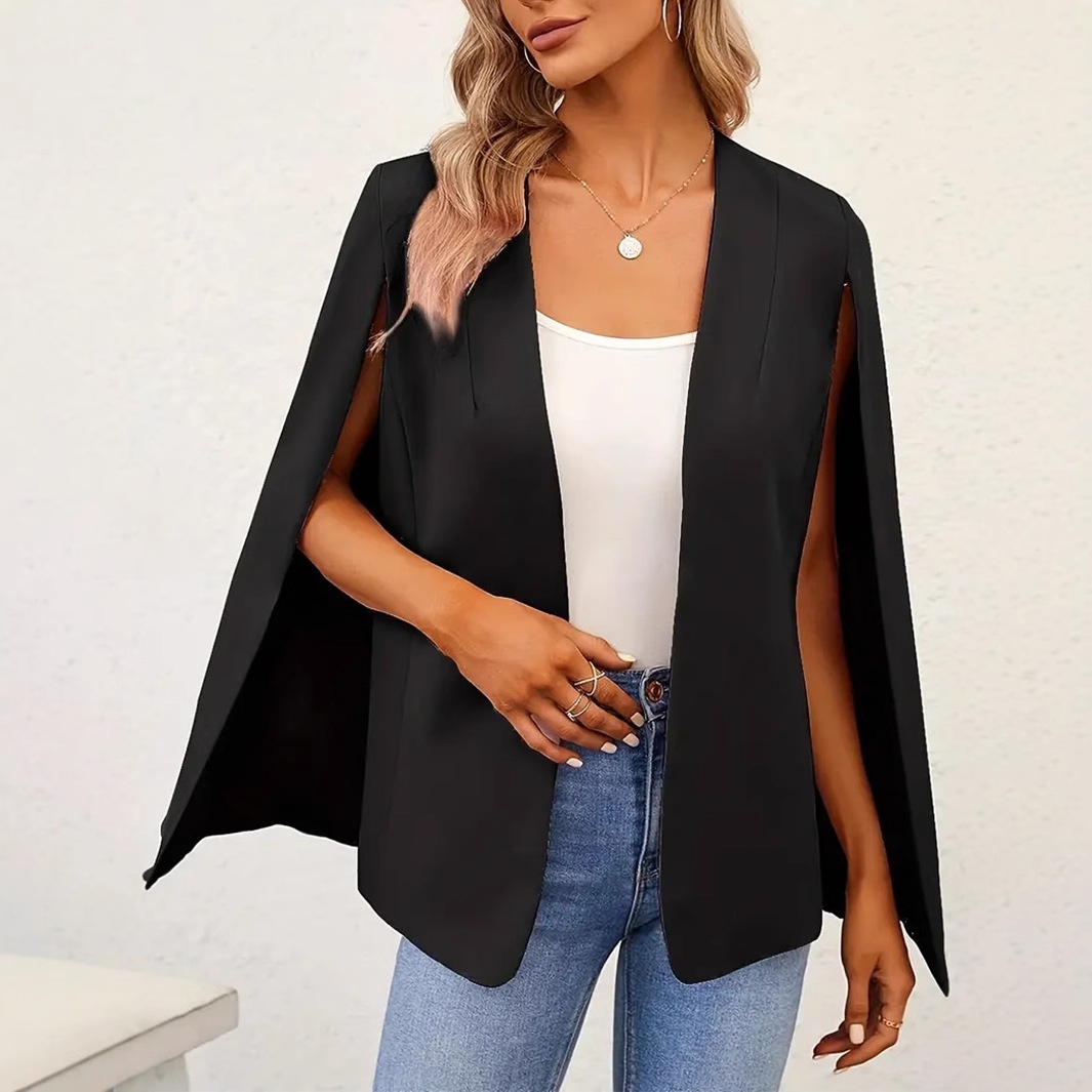 Sciarpe, giacche, mantelle, gilet e blazer alla moda europea-americana da donna del 2025, in diversi colori._voghion.com