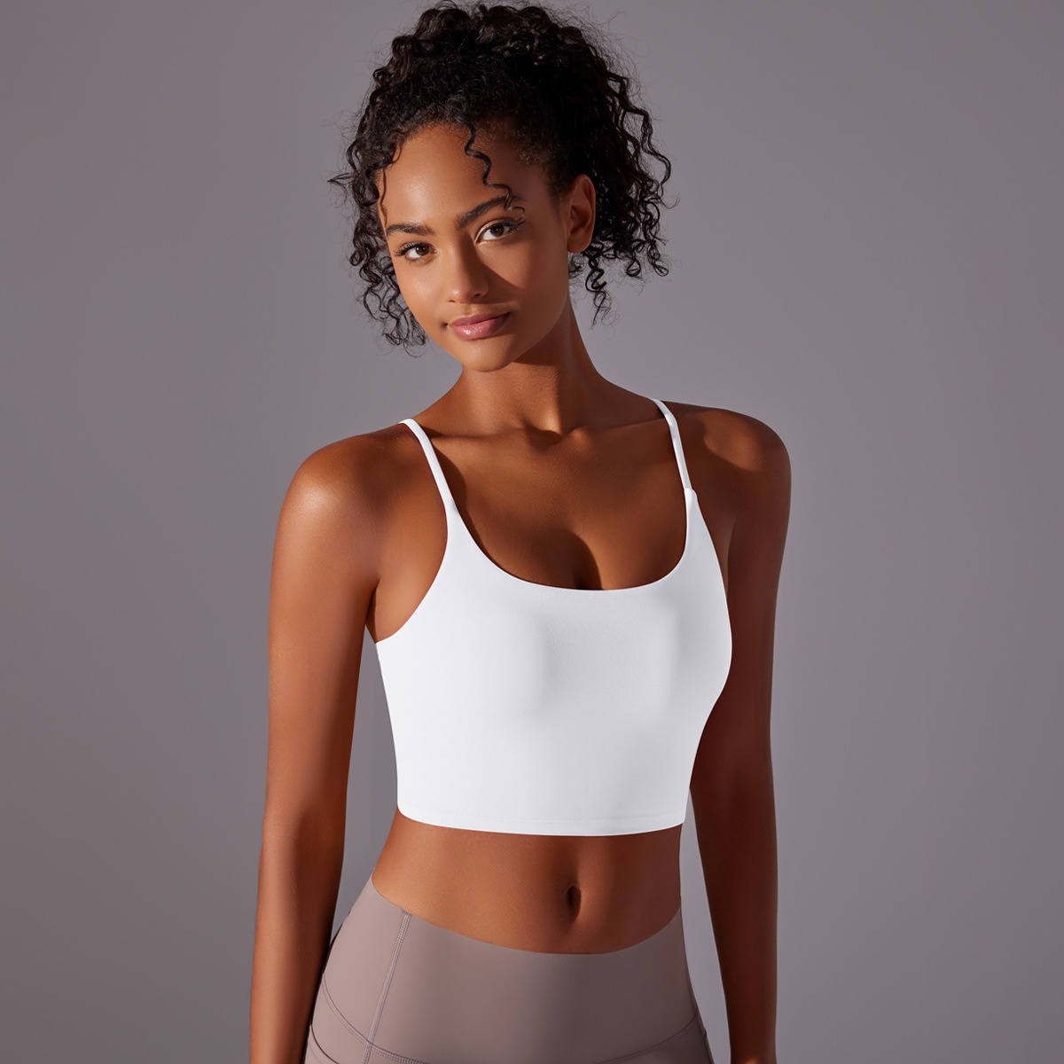 Sport-bh Für Fitness Training Mit Festen Cups Und Nylon_voghion.com