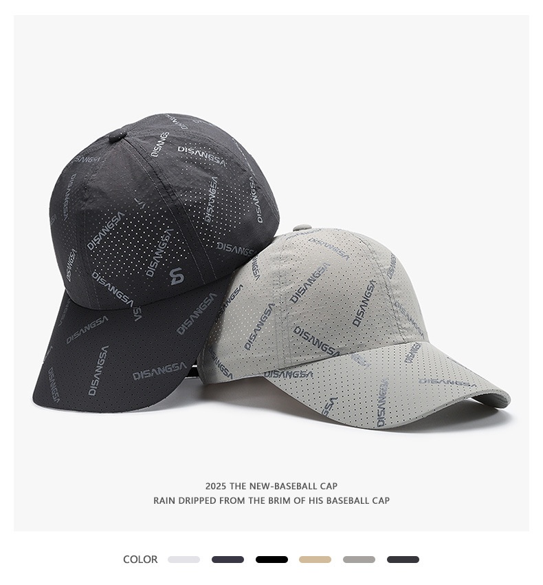 Breathable Baseball Cap For Men Quick-dry Outdoor Sun Protection_voghion.com
