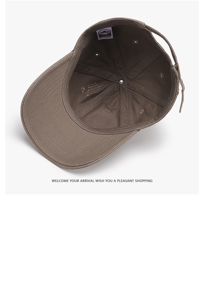 Distressed denim baseballpet voor heren vintage washed stijl_voghion.com