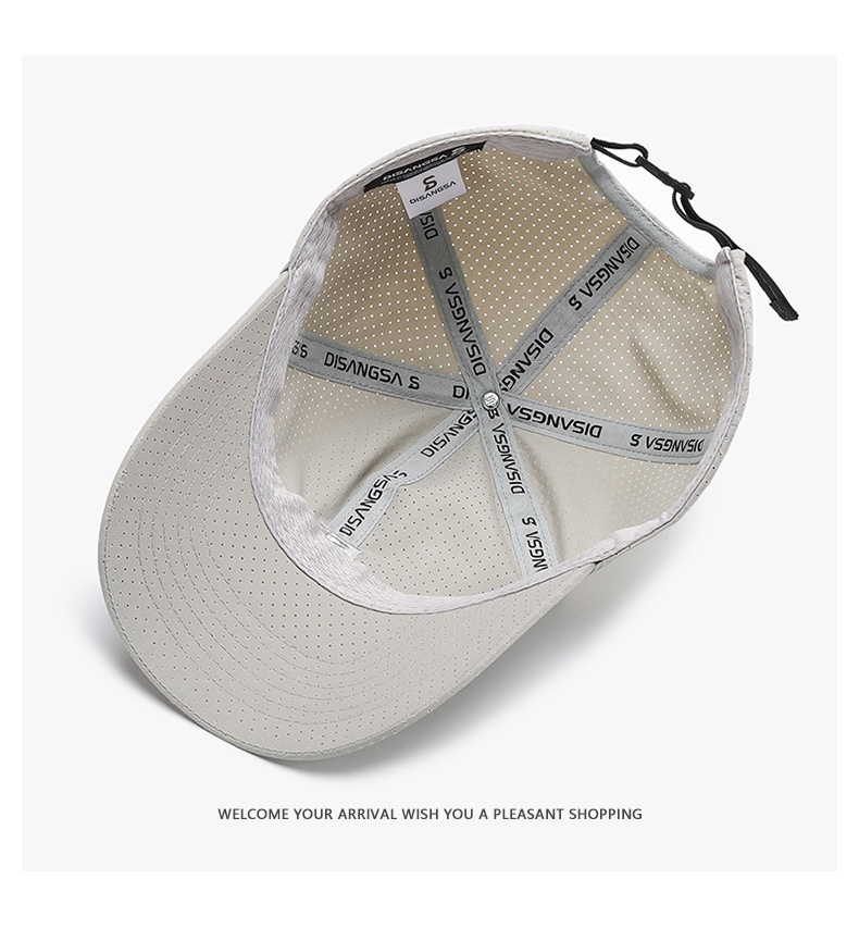 Cappellino baseball uomo forato traspirante asciugatura rapida_voghion.com