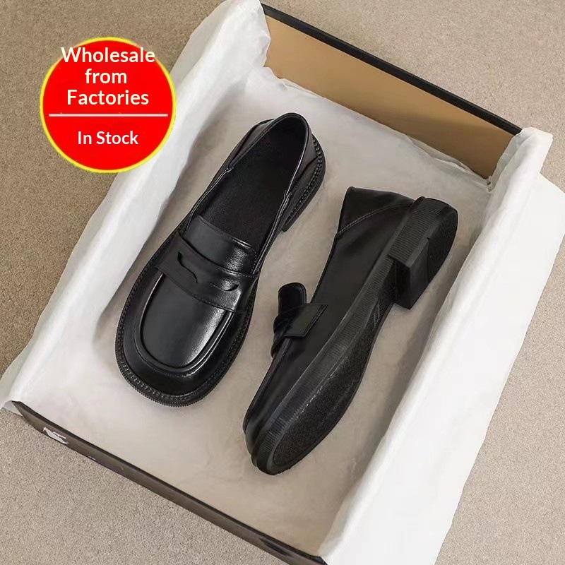High Quality Foreign Trade New Soft Sole Comfortable Spring And Autumn Versatile Flats Light Luxury High-end Loafers Women's Slip-on_voghion.com