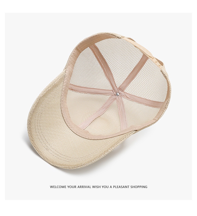 Boné Tor Zur Wildnis Summer Masculino em Malha para Atividades ao Ar Livre, Estilo Baseball, com Letras, Ideal para Pesca Transfronteiriça, Esportes e Viagens, Proteção Solar e Design de Aba de Pato (Atacado)_voghion.com