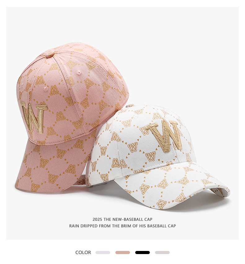 Basebollkeps för män och kvinnor med broderi streetstyle_voghion.com