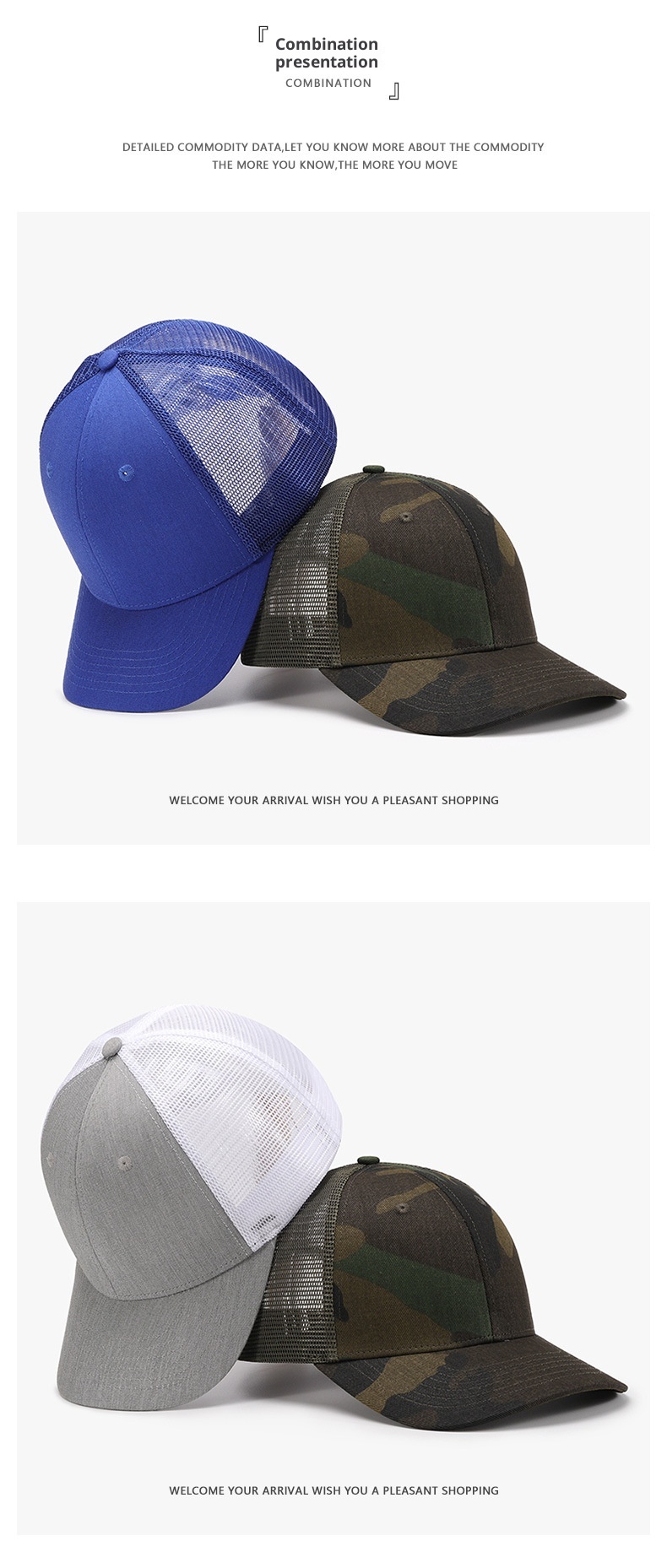 Tor Zur Wildnis Summer Hard Top Camouflage Mesh Hat Men's Outdoor Sun Protection Baseball Fashionable Breathable Versatile Duckbill Cap_voghion.com