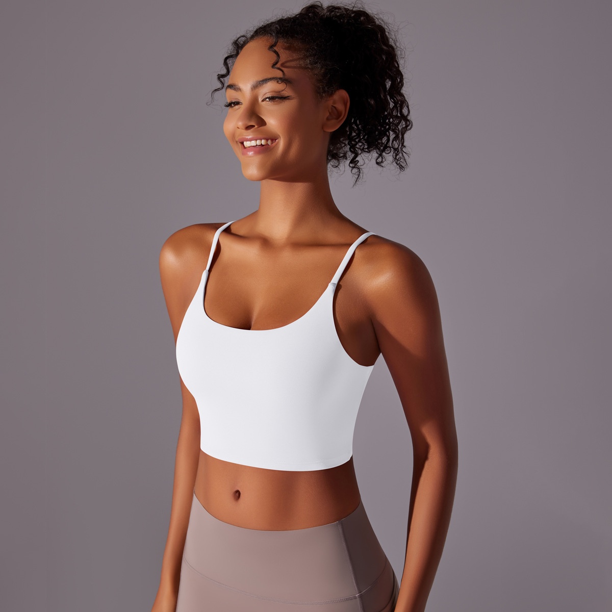 Sport-bh Für Fitness Training Mit Festen Cups Und Nylon_voghion.com