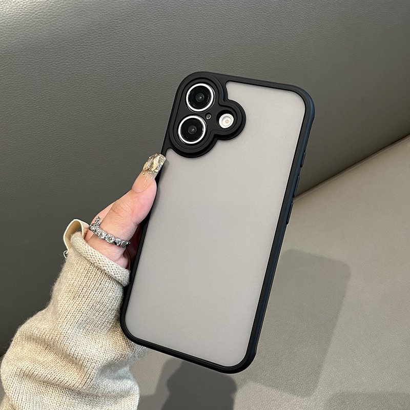 Iphone 16 pro max dėklas magnetinis matinis apsauginis dangtelis_voghion.com