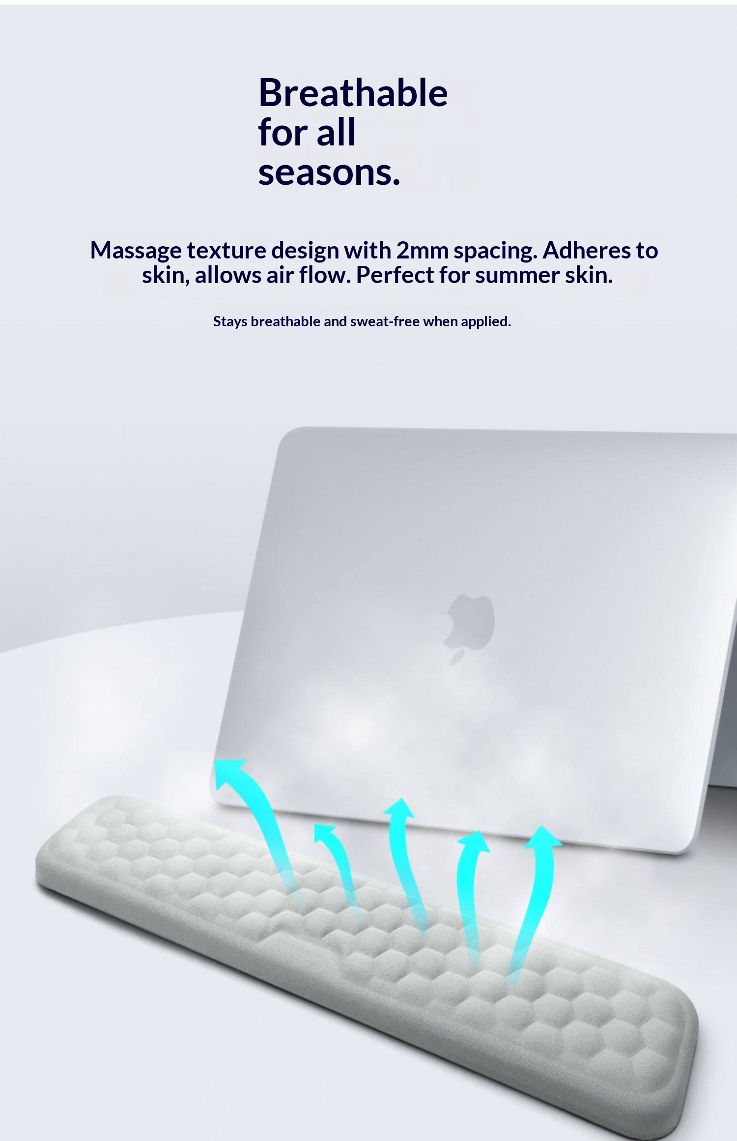 Mechanical Keyboard Memory Foam Mouse Support Comfortable Rest Wrist Pad For Women And Men_voghion.com