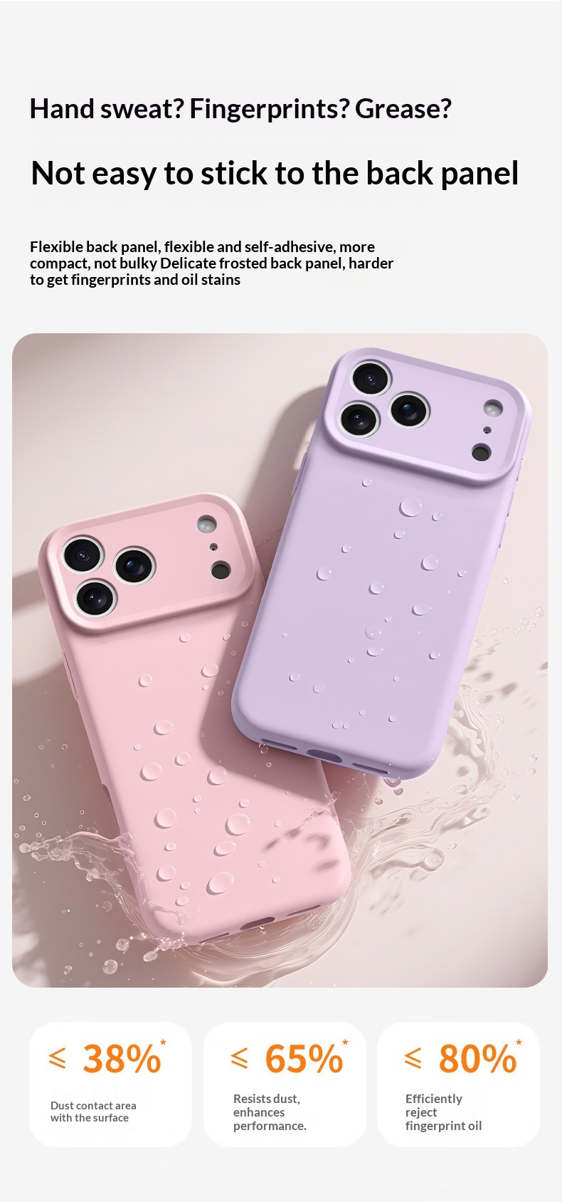 Flüssigsilikon, geeignet für iPhone 17 Zoll, Rundumschutz, stoßfeste Handyhülle für iPhone Pro Max, einfarbig mit integriertem_voghion.com