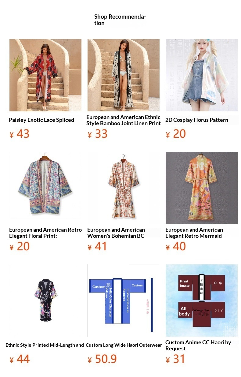Abbigliamento femminile euroamericano, nuova moda primavera autunno, stile rustico pastorale, stampa floreale e di uccelli,_voghion.com
