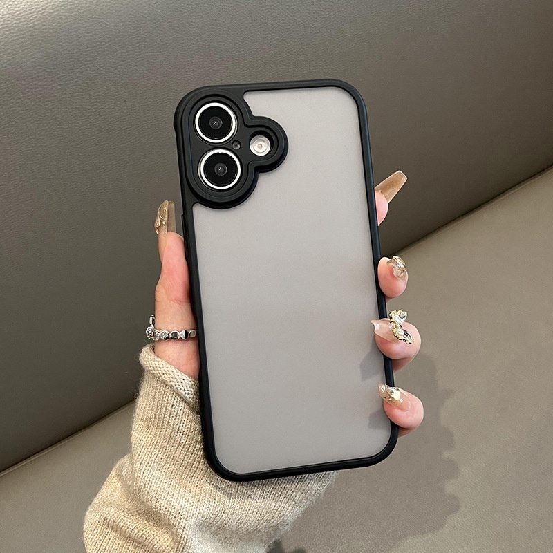 Iphone 16 pro max dėklas magnetinis matinis apsauginis dangtelis_voghion.com