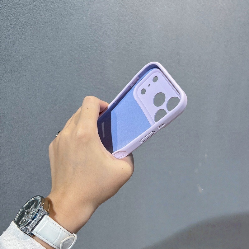 Flüssigsilikon, geeignet für iPhone 17 Zoll, Rundumschutz, stoßfeste Handyhülle für iPhone Pro Max, einfarbig mit integriertem_voghion.com