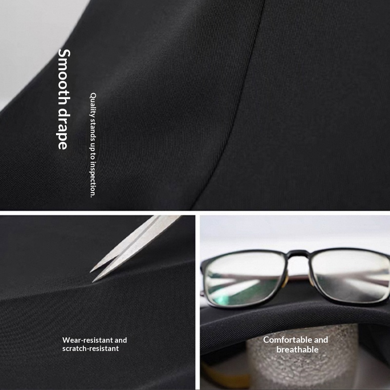 Women's Suit Set For Spring Autumn, College Student Interview And Presentation Outfit, Black Blazer, Formal Professional_voghion.com