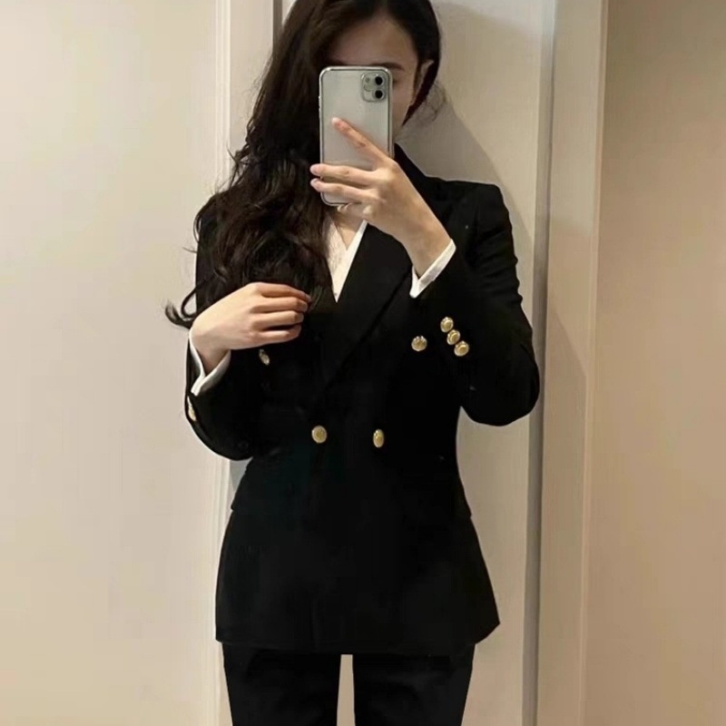 Blazer da donna professionale di alta gamma Jinbukang, nuovo stile elegante, adatto per colloqui di lavoro e occasioni formali universitarie._voghion.com