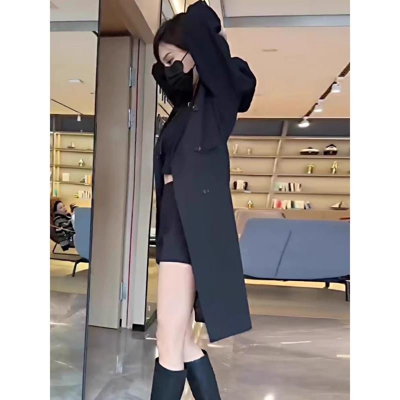 Plus-size Long Women's Blazer Spring Autumn, Korean Style, Casual, Loose, Simple, Suitable For Commuting, Elegant,_voghion.com