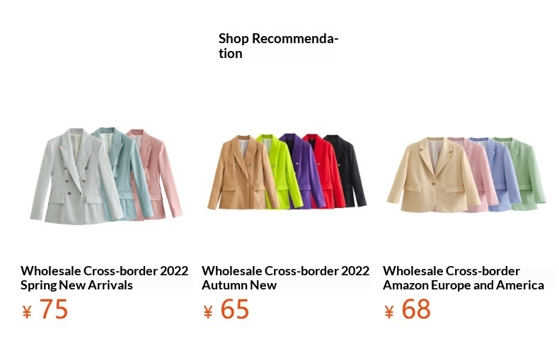 Elegant Women's Blazer In Light Grey Spring Autumn Style_voghion.com