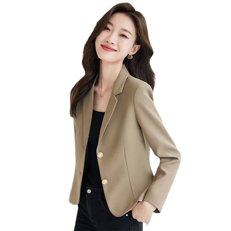 Petite Short For Women 2025 Autunno Nuovo Elegante Blazer Piccolo alla Moda Con Design Unico_voghion.com